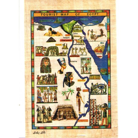 Papiro egipcio grande 200X100 Gr1