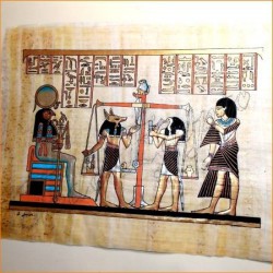 Papiro egipcio 40cmX35cm M23