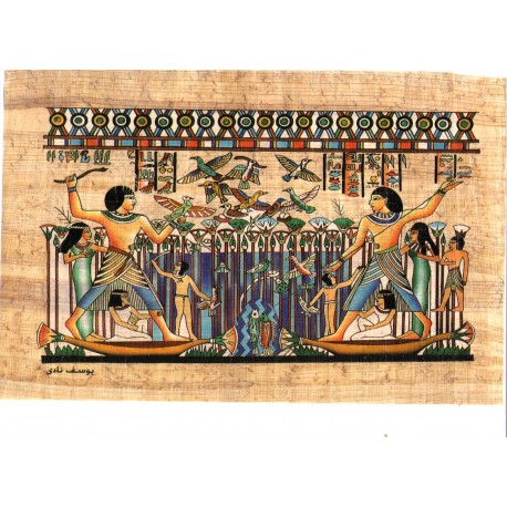 Papiro egipcio grande 200X100 Gr1