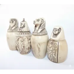 figuras egipcias resina