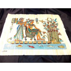 Papiro egipcio 40cmX35cm M26