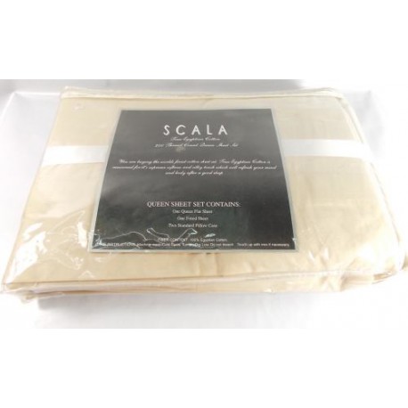 Juego sabanas algodón egipcio Cama90 Beige