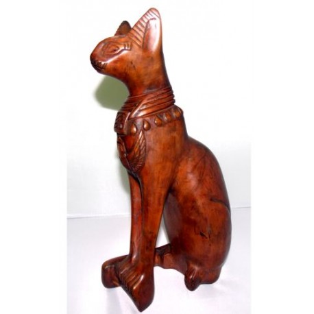 Bastet gato egipcio 20cm Negro