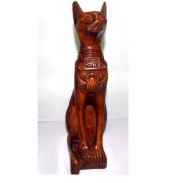 Bastet gato egipcio 20cm Negro