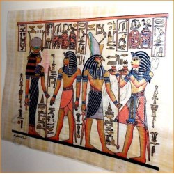 Papiro egipcio 40cmX35cm M7