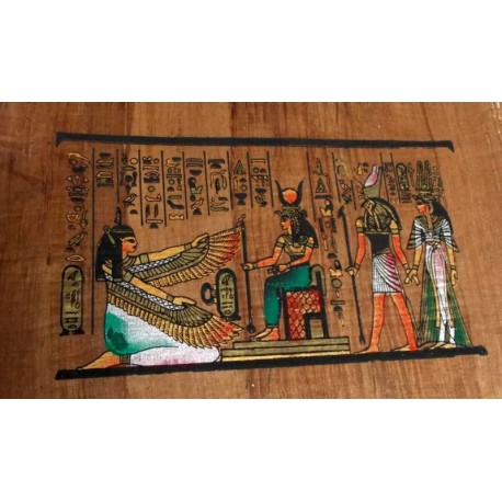 Papiro egipcio viejo