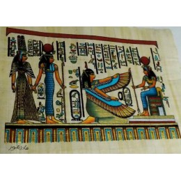 Papiro egipcio 30X25 Luxor9