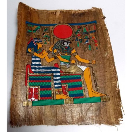 Papiro egipcio envejecido
