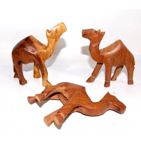 Camellos de madera